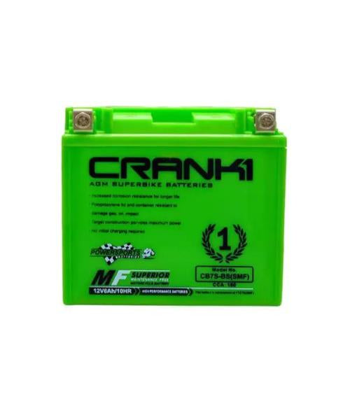 Crank1 Battery – CB7S-BS (SMF) ₹8,000