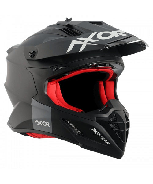 Axor X-Cross Helmet – Dull Black Red ₹5,984