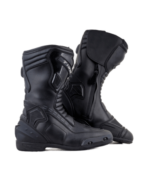 Tarmac Speed Riding Boots – Black  ₹12,499