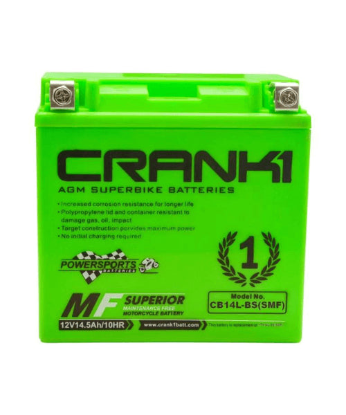 Crank1 Battery For Harley Davidson 1200 Custom-CB14L-BS ₹7,400