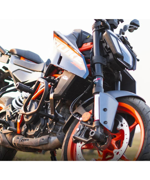 Zana Radiator Guard Honeycomb Black For KTM Duke 390/250/200/390 Gen 3 – ZI-8410 ₹2,499