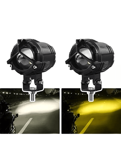 HJG Mercedes Y Lens Ultra Wide LED Fog Lights White/Yellow – Pair (40 Watts) ₹3,999