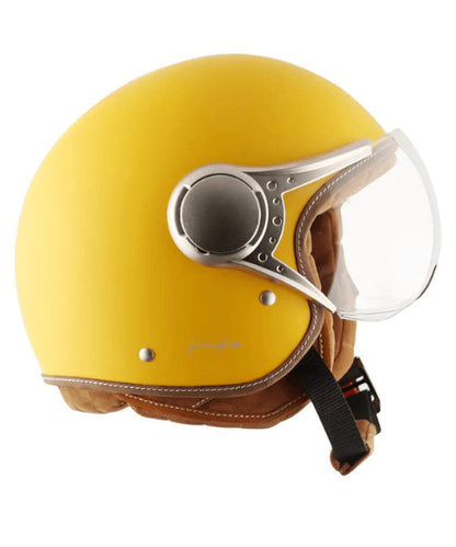 Axor Retro Jet West Helmet – Dull Mustard Yellow ₹3,149