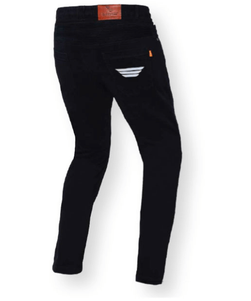 Bikeratti Raven Lady Motorcycle Denim Jeans with D3O Armour – Black ₹8,399