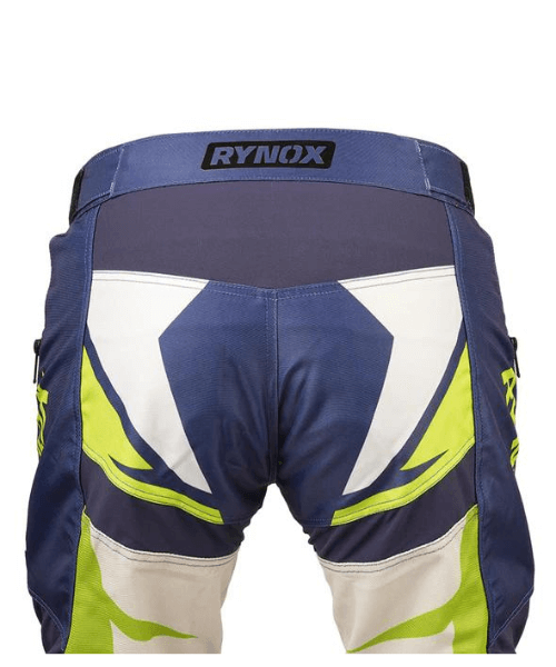 Rynox Dune Neo Offroad Pants – Blue Hi-Viz Green ₹6,850