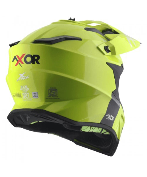 Axor X-Cross Helmet – Neon Yellow Green ₹5,984