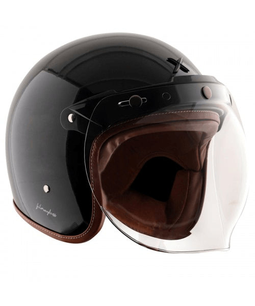 Axor Retro Jet Gloss Helmet – Black ₹2,680