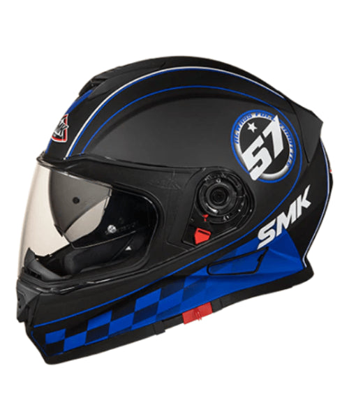 SMK Twister Blade MA256 Black Blue Helmet ₹5,150