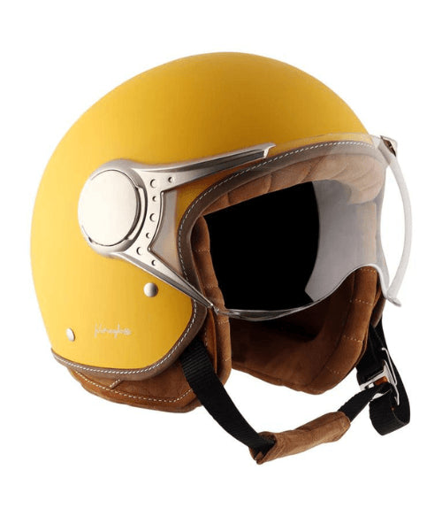 Axor Retro Jet West Helmet – Dull Mustard Yellow ₹3,149