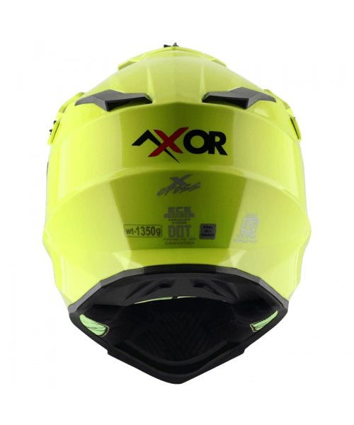 Axor X-Cross Helmet – Neon Yellow Green ₹5,984