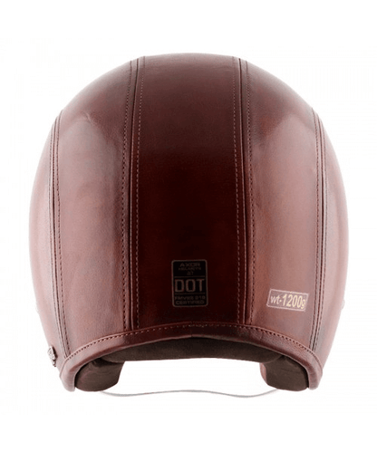 Axor Retro Jet Leather Congo Helmet – Coniac Dark ₹5,903