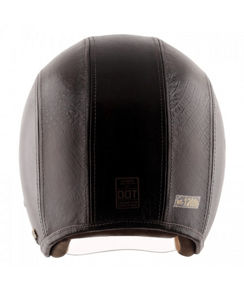 Axor Retro Jet Leather Legend Helmet – Coco Dark ₹5,903