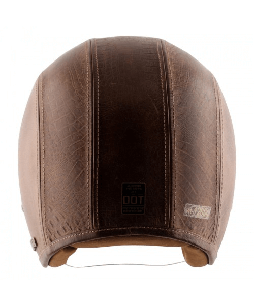 Axor Retro Jet Leather Poison Helmet – Coco Brown ₹5,903