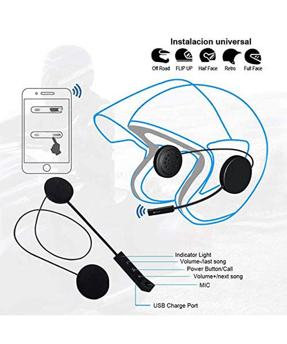 Helmet Bluetooth Headset ₹1,499