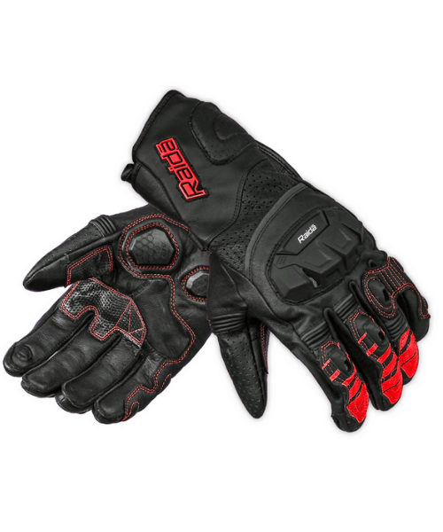 Raida AeroPrix Motorcycle Gloves – Red ₹4,999