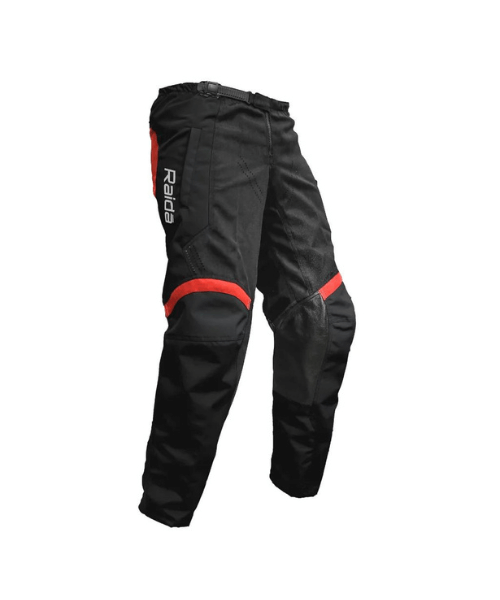 Raida Trailcraft Off Road Pant – Black Red ₹3,999