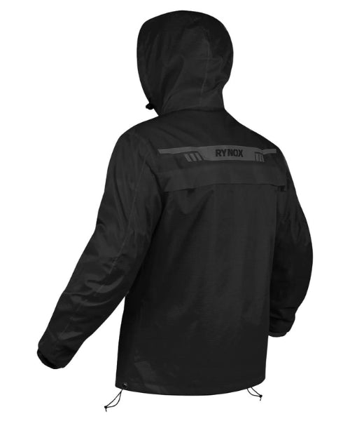 Rynox H2GO Pro 3 Rain Jacket – Black ₹1,450