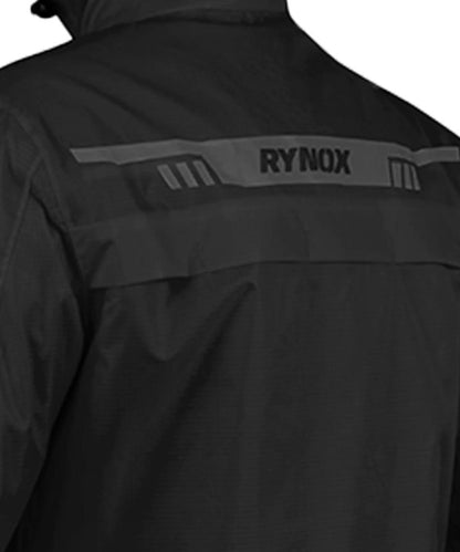 Rynox H2GO Pro 3 Rain Jacket – Black ₹1,450