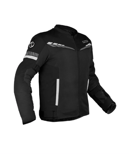 Rynox Air GT 4 Motorcycle Riding Jacket – Black White ₹6,950