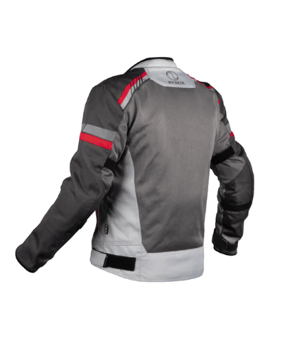 Rynox Air GT 4 Motorcycle Riding Jacket – Grey Red ₹6,950