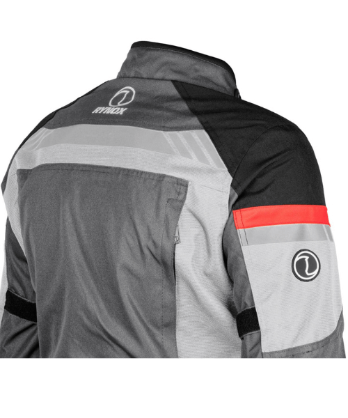 Rynox Stealth Evo v3 L2 Riding Jacket – Grey ₹12,750