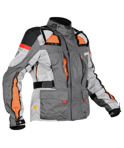 Rynox Stealth Evo v3 L2 Riding Jacket – Grey ₹12,750