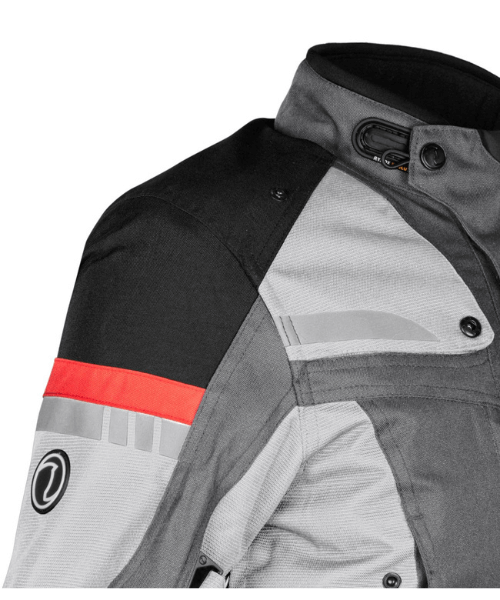 Rynox Stealth Evo v3 L2 Riding Jacket – Grey ₹12,750