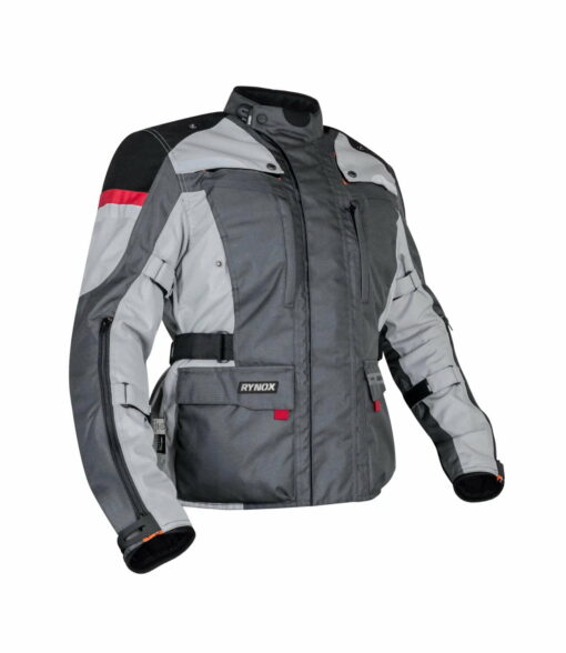 Rynox Stealth Evo v3 L2 Riding Jacket – Grey ₹12,750