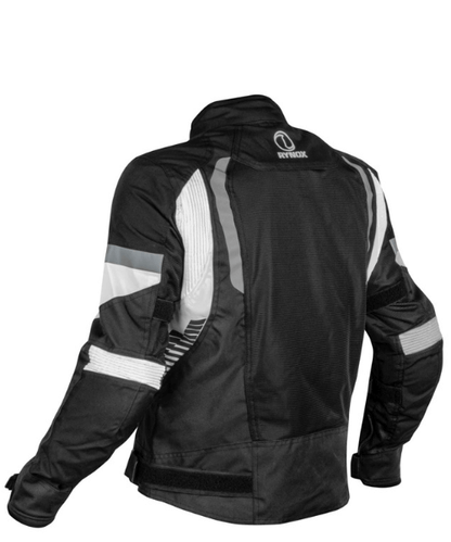 Rynox Tornado Pro 4 Riding Jacket – Black White ₹8,950