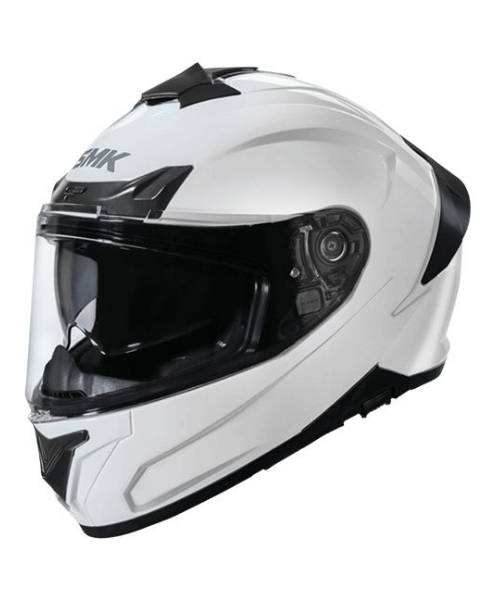 SMK Typhoon GL100 White Helmet ₹4,850