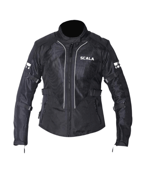 Scala Akira V2 Women Riding Jacket – Black ₹7,499