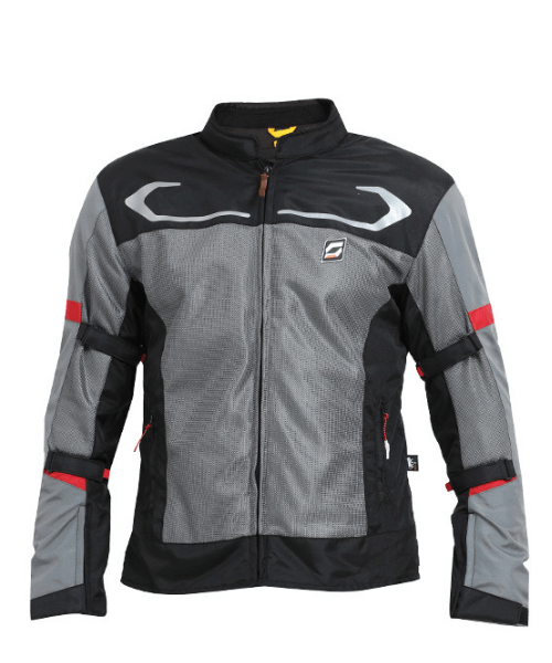 Solace Air-X Motorcycle Riding Jacket L2 – Grey ₹5,999