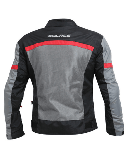 Solace Air-X Motorcycle Riding Jacket L2 – Grey ₹5,999