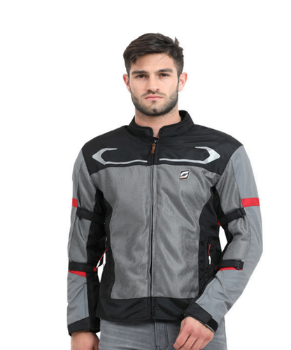 Solace Air-X Motorcycle Riding Jacket L2 – Grey ₹5,999