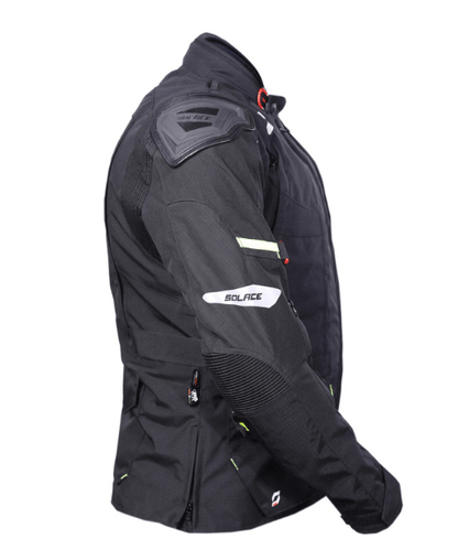 Solace Furious Pro Touring Jacket – Black ₹17,500