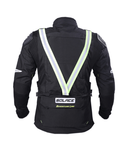 Solace Furious Pro Touring Jacket – Black ₹17,500