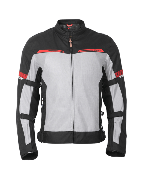 Solace Rival Urban V3.0 Jacket – Black Grey Red ₹7,950