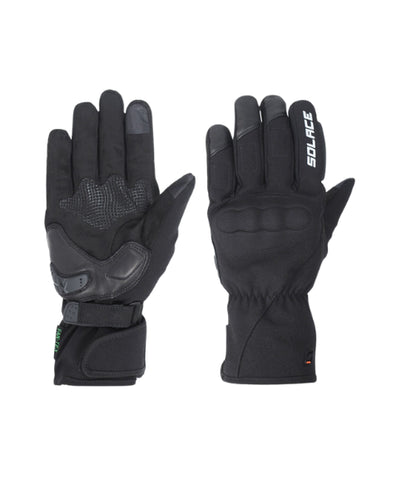 Solace Versadry V3 Waterproof Riding Gloves – Black ₹3,599