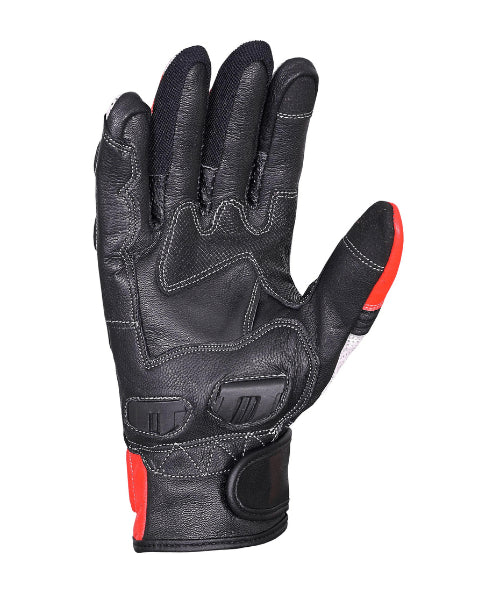 Tarmac Swift Motorcycle Riding Gloves – Black White Red ₹1,999