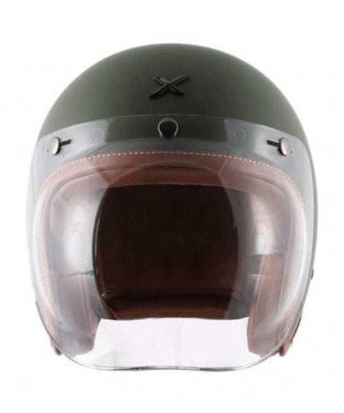 Axor Retro Jet Dull Battle Green Helmet ₹2,680