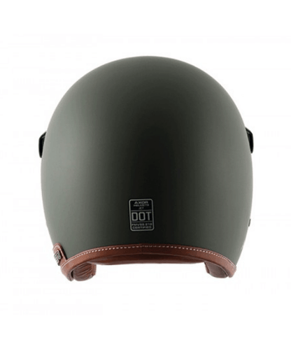 Axor Retro Jet Dull Battle Green Helmet ₹2,680