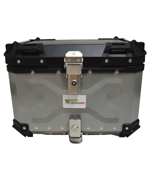 Moto Vanguard Aluminium Top Box 35 Ltr – Silver ₹16,599