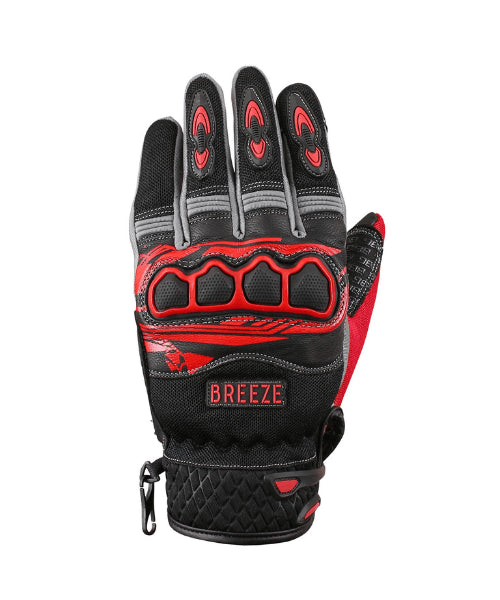 BBG Breeze Riding Gloves – Red ₹2,500