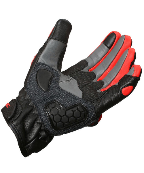 BBG Snell Iconic Riding Gloves – Red ₹3,000