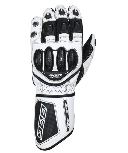 BBG Racer Riding Gloves – White ₹4,650